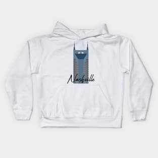 Nashville Landmark Kids Hoodie